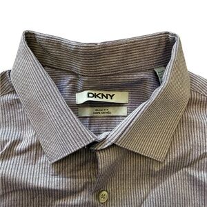 DKNY Slim Fit Striped Shirt